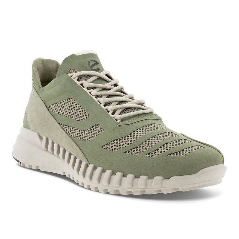 Zapatillas Ecco Zipflex Para Hombre,Verde,258401-KUT